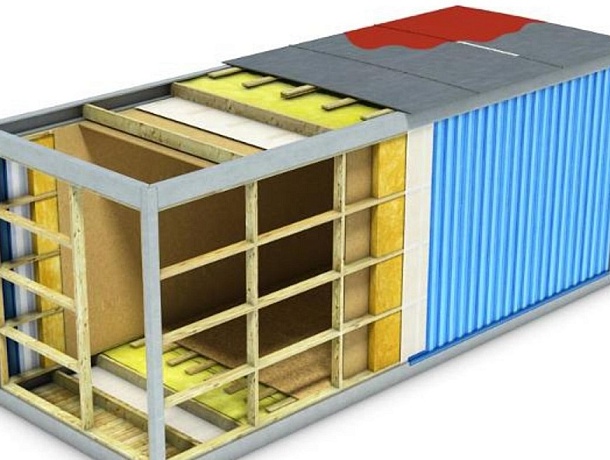 Утепление модульных зданий – виды теплоизоляционных материалов