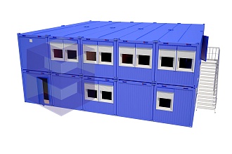 Модульное здание для рабочих