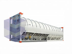 Танк контейнер для перевозки эмульсии 40 футов