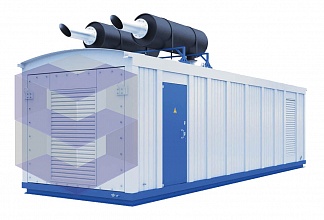 Блок-контейнер для дизельных генераторных установок ДГУ БКТ-10
